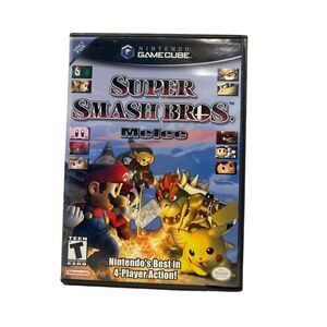 Nintendo GameCube‎ Video Game Super Smash Bros. Melee Original Complete Tested